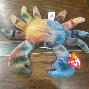 Ty Beanie Baby - Claude the Crab
